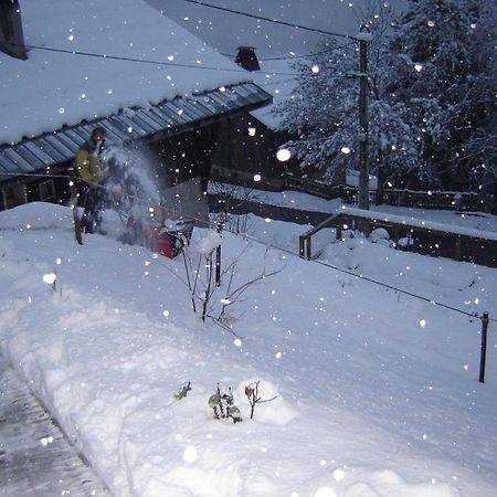 Chambre d'Hôtes La Trace La Clusaz Exterior foto