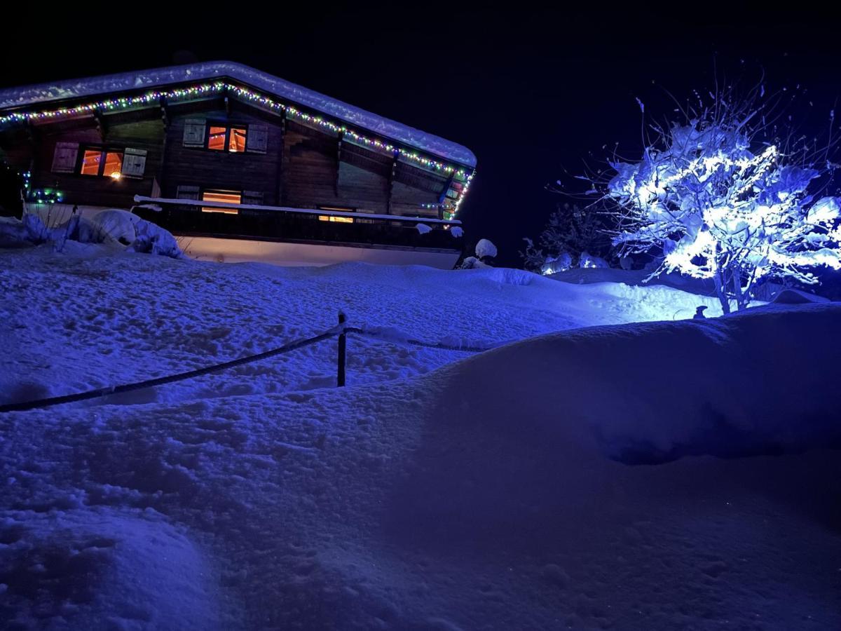 Chambre d'Hôtes La Trace La Clusaz Exterior foto