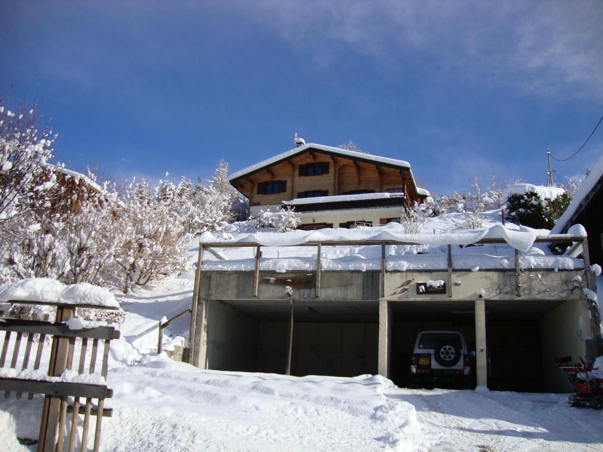 Chambre d'Hôtes La Trace La Clusaz Exterior foto